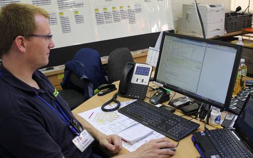 Snom-Telefon im Einsatz beim THW, Bildquelle: Snom