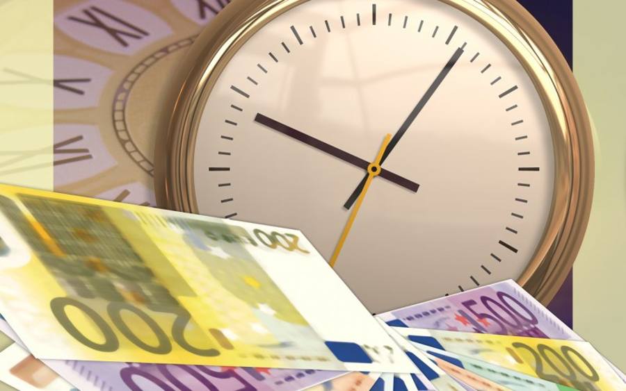 Uhr & Geld, Bildquelle: © Gerd Altmann/pixelio.de