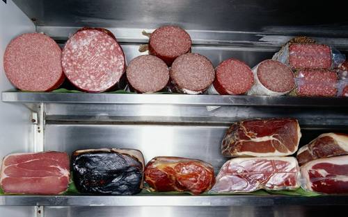 Wurst und Fleisch