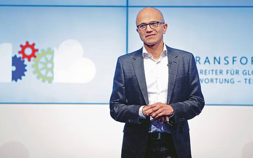 Satya Nadella, Microsoft