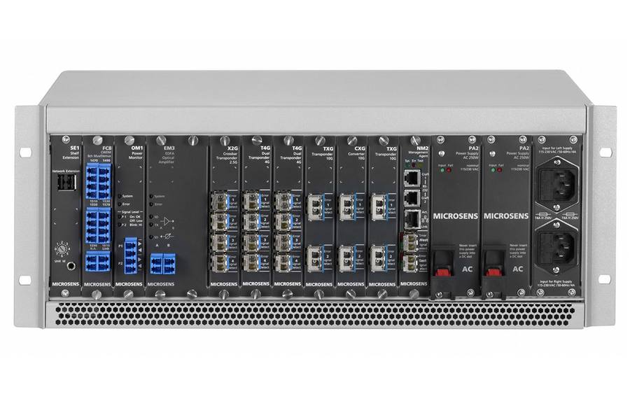 Multiplexing-Plattform MSP 1000 von Microsens