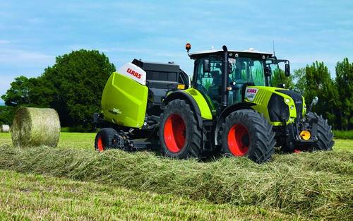 Rundballenpresser, Bildquelle: Claas