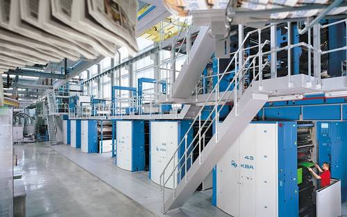 Druckmaschine, Bildquelle: KBA