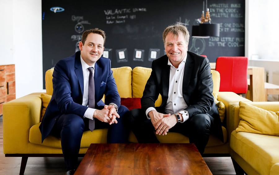Philipp Königs (links) und Roland Martinez, Valantic IBS