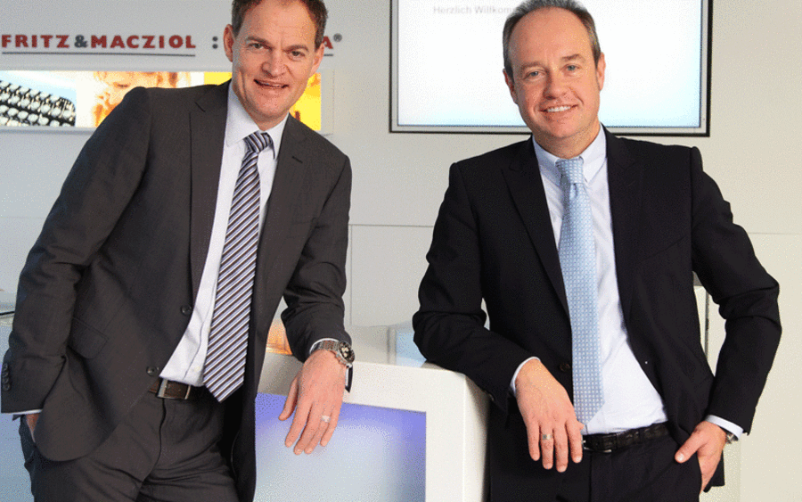 Oliver Schallhorn (links) und Heribert Fritz, Fritz & Macziol