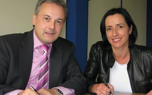 Uwe Kutschenreiter und Marianne Hartlage
