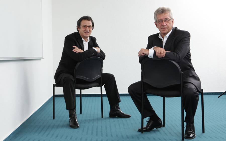 Manfred Over (li.) und Lothar Graf