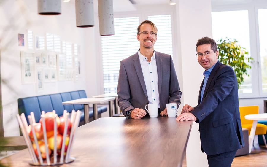 Nils Wulf (links) und Uwe Schneider