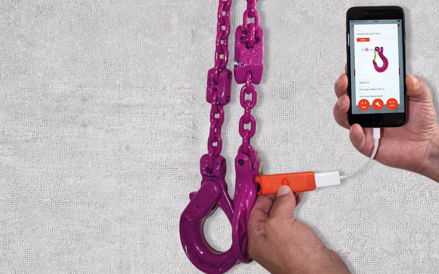 RFID-Identifizierung von Betriebsmitteln