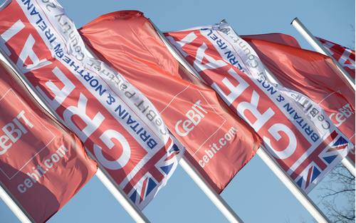 Cebit Fahnen 2014