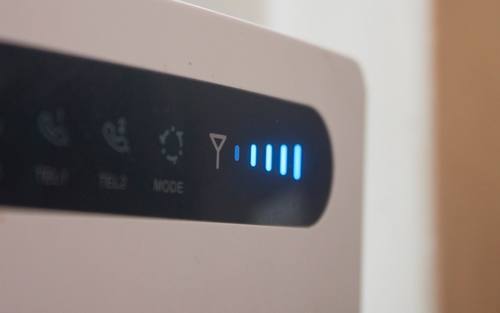 W-Lan-Router in der Naheaufnahme