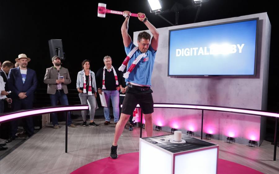 Digital Derby der Telekom