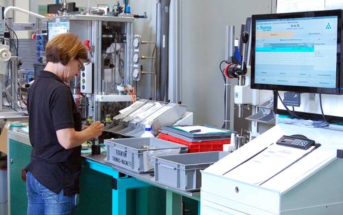 Produktion bei Thomas Magnete 