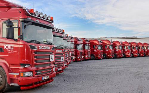 40 Fahrzeuge der Unternehmensgruppe Kohl Logistic hat Trimble Transport & Logistics mit neuer Telematik ausgestattet.