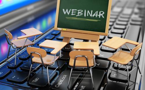 Webinare als virtuelles Klassenzimmer