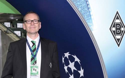 Frank Fleissgarten ist seit Ende 2000 Systemadministrator bei Borussia Mönchengladbach 