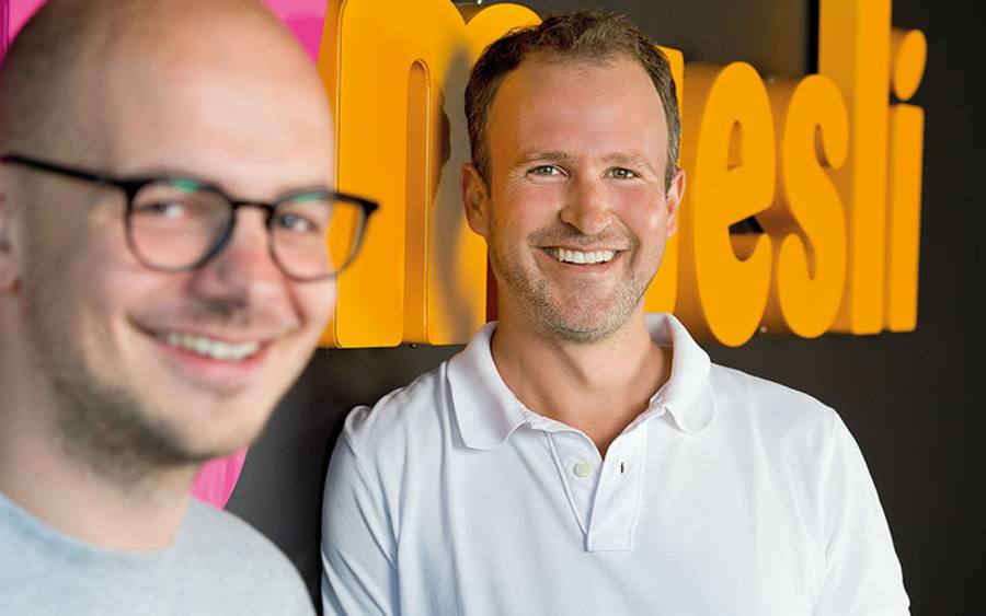 „In den ersten Jahren erzielten wir Wachstumsraten zwischen 50 bis 70 Prozent. Heute wachsen wir weiterhin im höheren zweistelligen Bereich.“ Philipp Kraiss (r.)