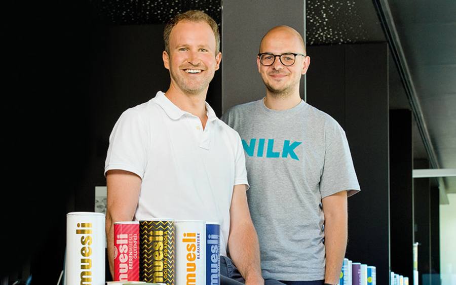 Philipp Kraiss (36) gründete mymuesli zusammen mit Hubertus Bessau und Max Wittrock (30. April 2007). 