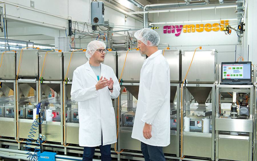 Die Rohwaren kauft mymuesli, wenn möglich, regional ein und achtet auf Bioqualität.