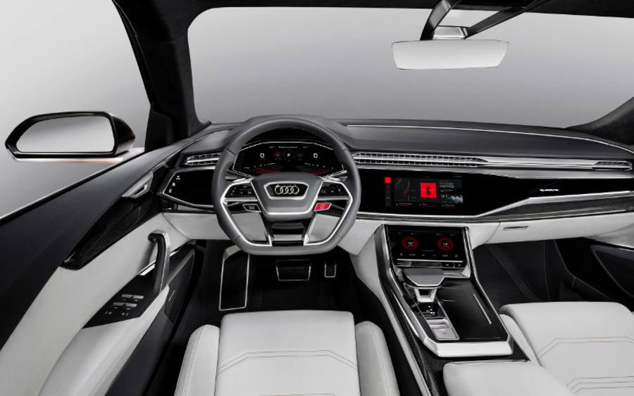 Audi Q8 Sport Concept  mit voll integriertem Android 