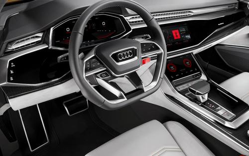 Audi Q8 Sport Concept  mit voll integriertem Android 