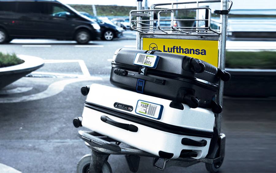 Elektronisches Gepäcketikett Bagtag 