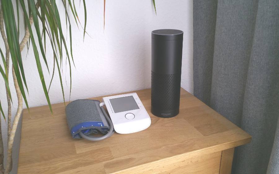 Der Alexa-Skill „Blutdruck Daten“ liefert Antworten