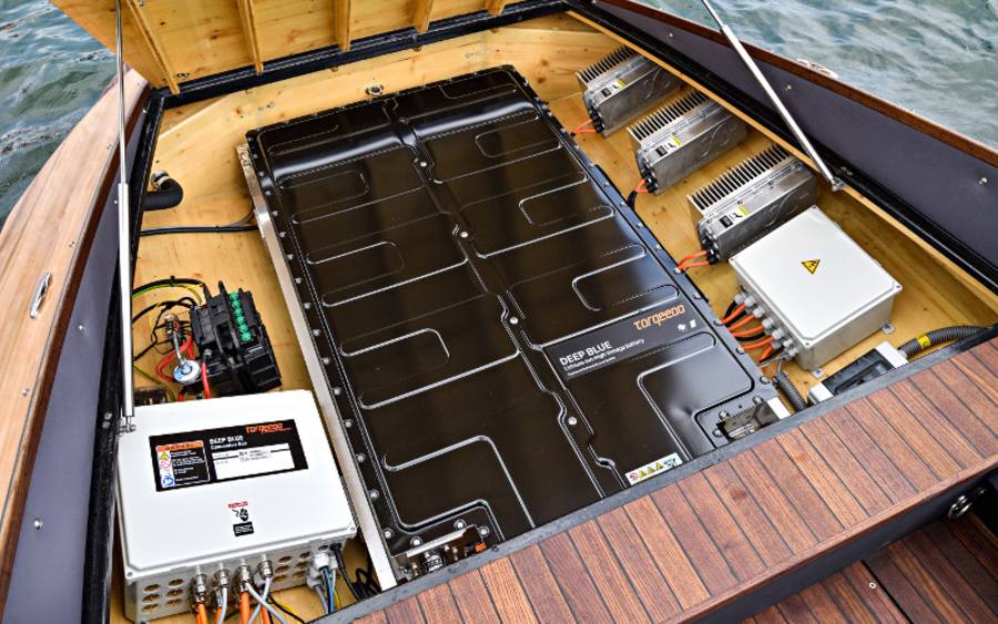 Torqeedo verbaut BMW i3-Batterien