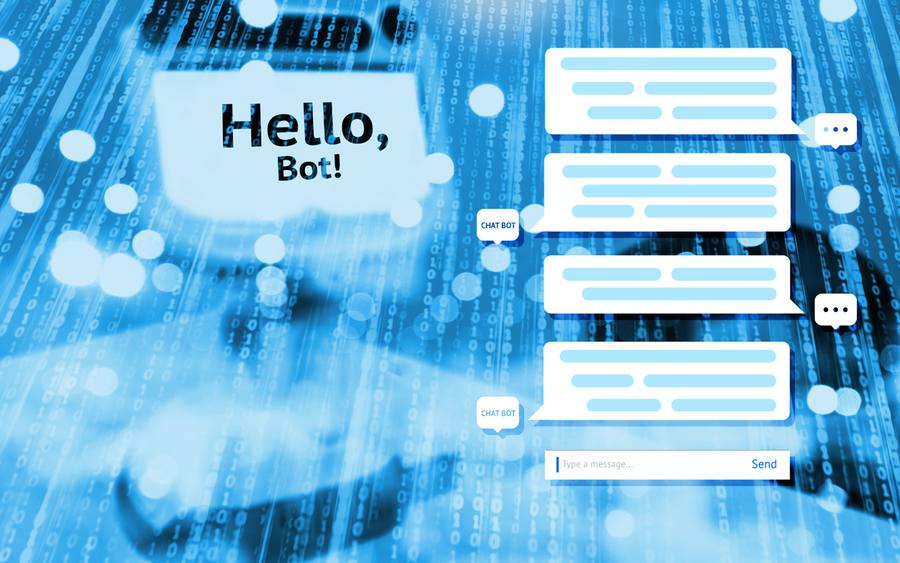 Kommunikation mit dem Chatbot