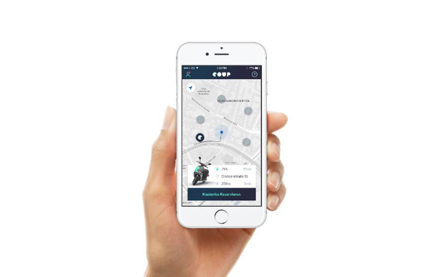 Coup – Per App Roller mieten