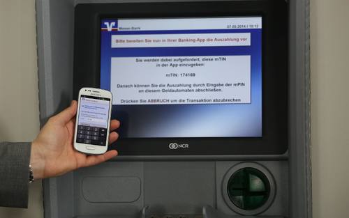 Genossenschaftsbanken Bankautomat