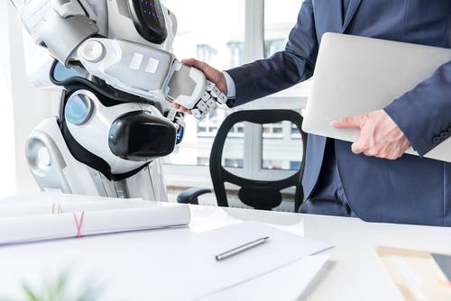 Kollege Roboter übernimmt bald auch im Büro