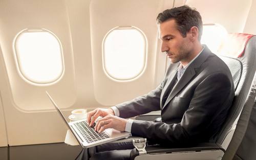 WLAN bei Austrian Airlines