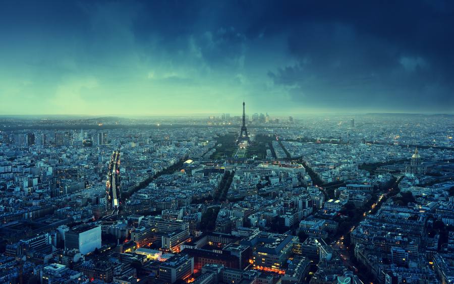 Blick auf Paris