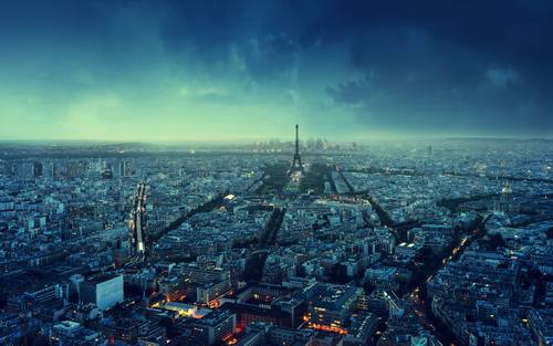 Blick auf Paris