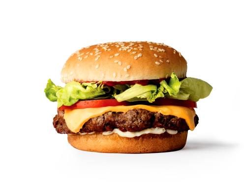 Burger aus Pflanzenprotein