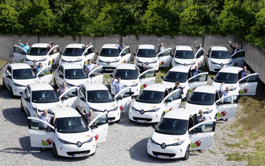 Renault Zoe im Erzbistum Freiburg