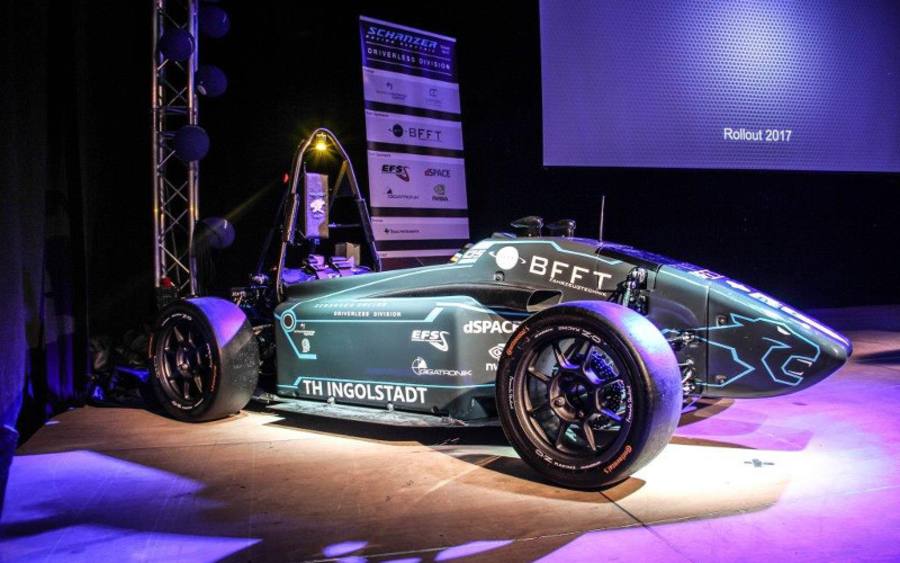 Autonomer Rennwagen „SRd 17“ von Schanzer Racing