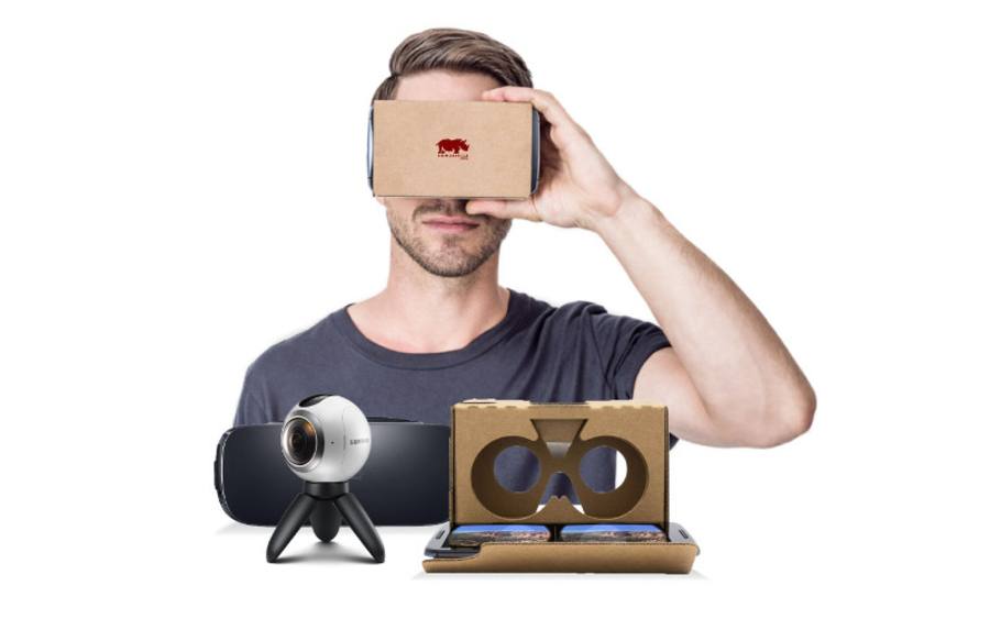 Rhino Afrika: Headset für virtuelle Safari