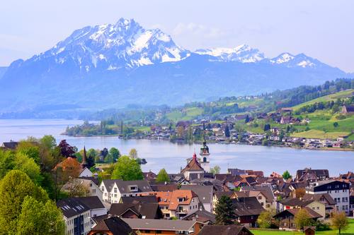 Alpenpanorma bei Luzern