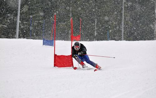Skiabfahrt