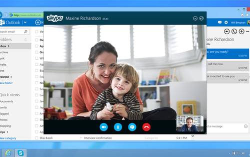 Skype Videoanruf