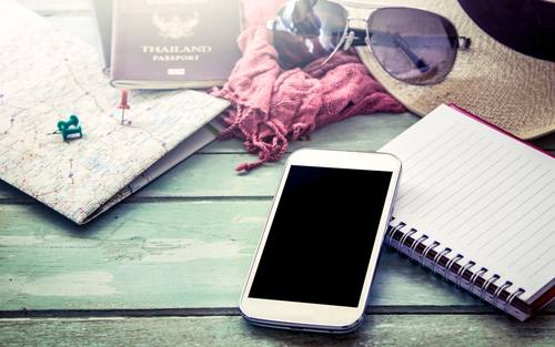 Mit dem Smartphone auf Reisen