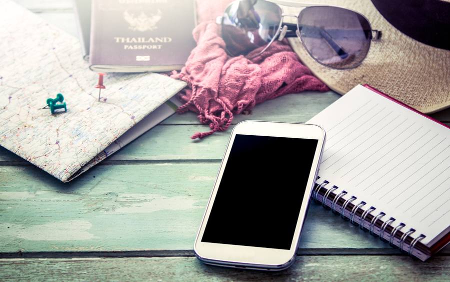 Mit dem Smartphone auf Reisen