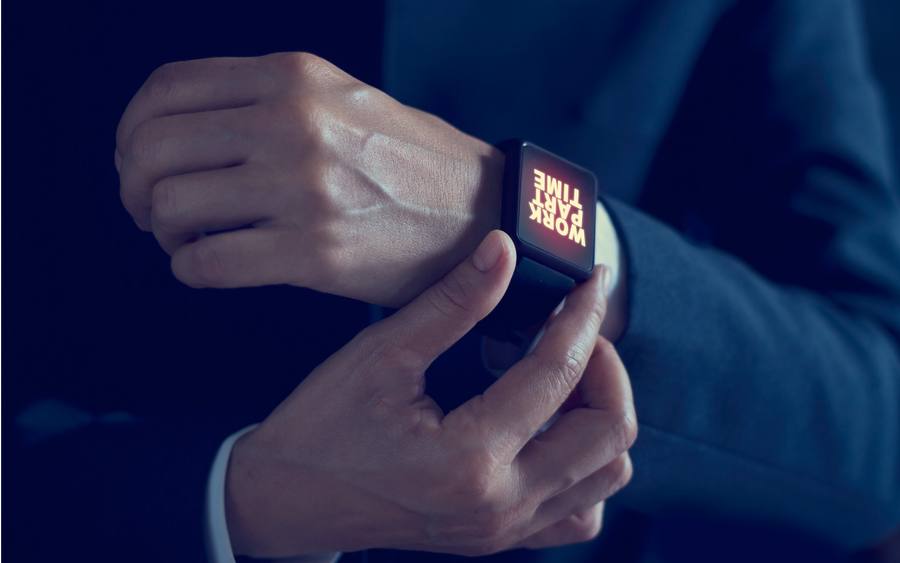 Smartwatch im Geschäftsalltag