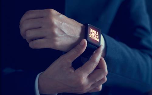 Smartwatch im Geschäftsalltag