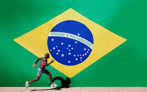 Sportler Brasilien