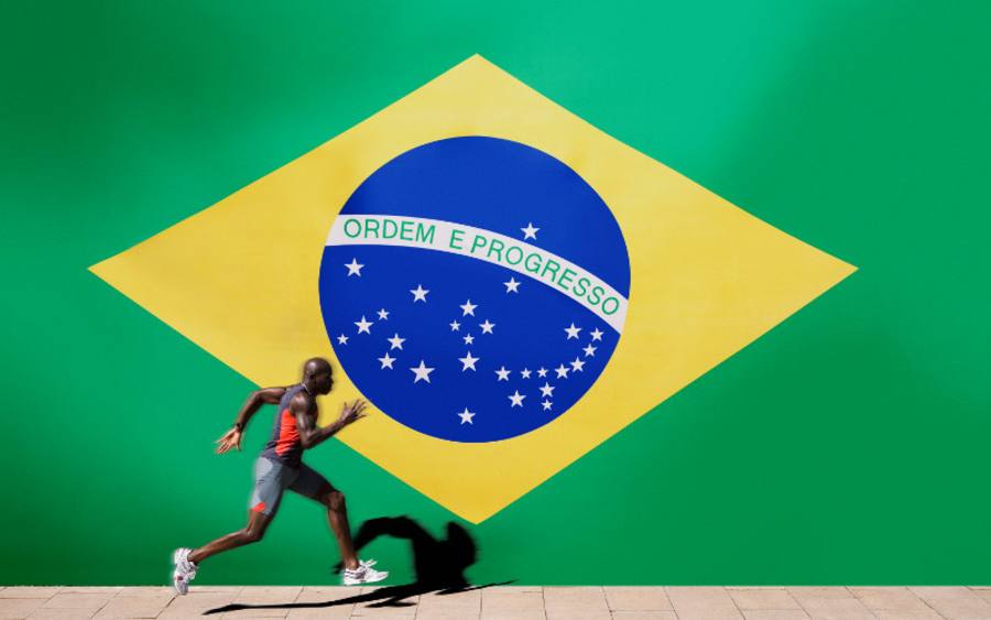 Sportler Brasilien