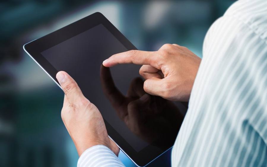 Tablet-Nutzung