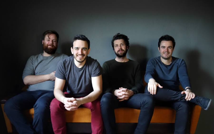 Das Gründerteam des Start-ups Timeular